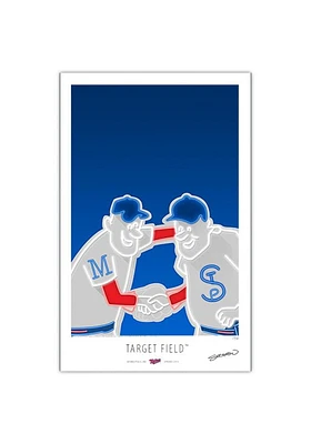 Minnesota Twins Target Field 17x26 Ltd Ed Ballpark Wall Art