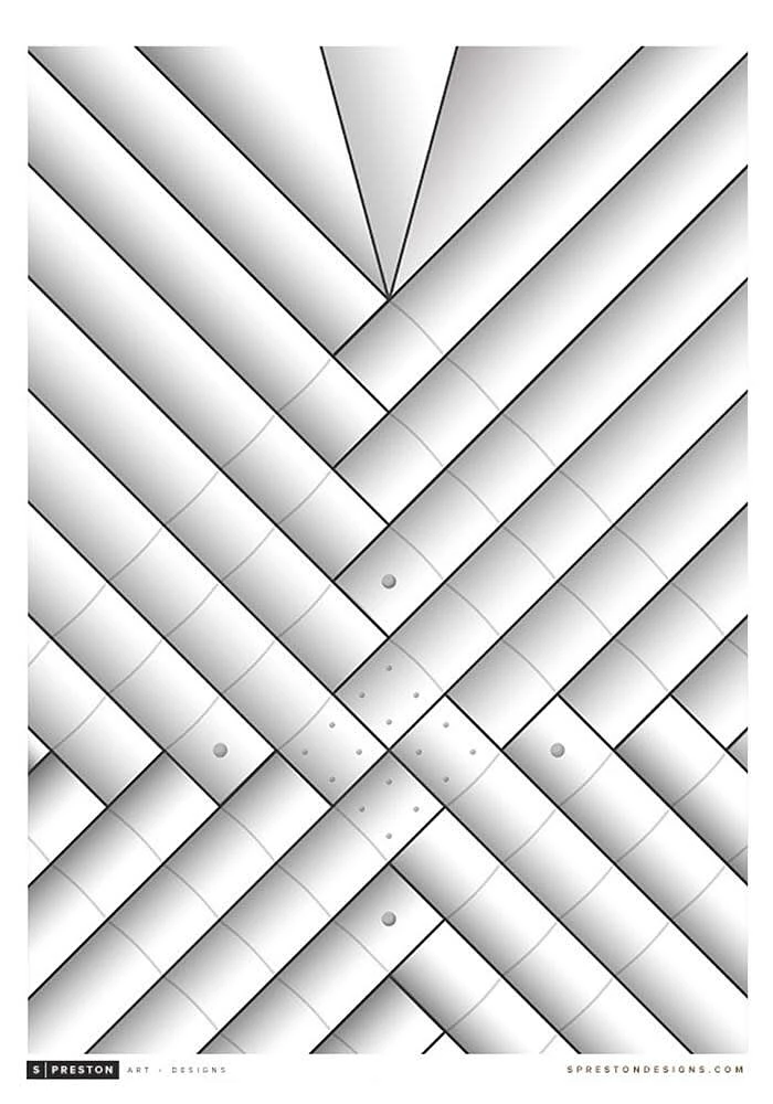 Minnesota Twins Metrodome II 22x30 Ballpark Wall Art