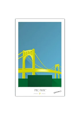 Pittsburgh Pirates PNC Park 17x26 Ltd Ed Ballpark Wall Art