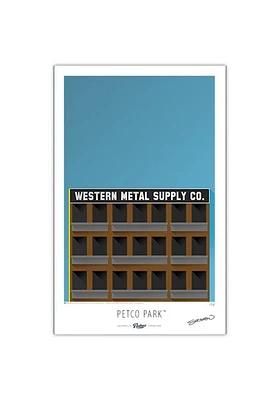 San Diego Padres Petco Park 17x26 Ltd Ed Ballpark Wall Art