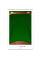 St Louis Cardinals Busch Stadium 17x26 Ltd Ed Ballpark Wall Art
