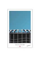 St Louis Cardinals Busch Stadium II 17x26 Ltd Ed Wall Art