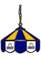 Los Angeles Chargers 14 Inch Stained Glass Pub Lamp