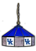 Kentucky Wildcats 14 Inch Stained Glass Pub Lamp