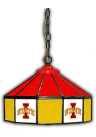 Iowa State Cyclones Inch Stained Glass Pub Lamp