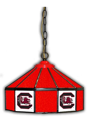 South Carolina Gamecocks 14 Inch Stained Glass Pub Lamp