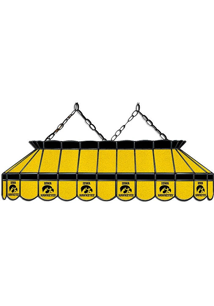Iowa Hawkeyes 40 Inch Stained Glass Pub Lamp
