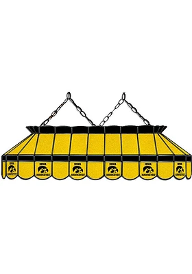 Iowa Hawkeyes 40 Inch Stained Glass Pub Lamp