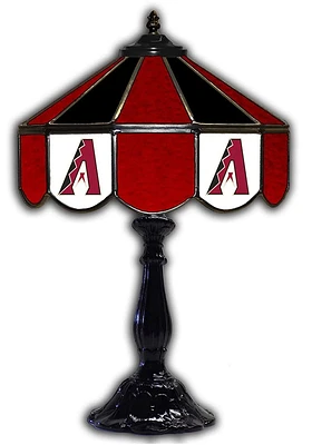 Arizona Diamondbacks 21 Inch Glass Pub Lamp