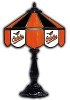 Baltimore Orioles 21 Inch Glass Pub Lamp