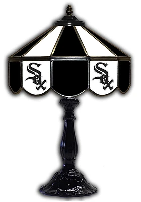 Chicago White Sox 21 Inch Glass Pub Lamp