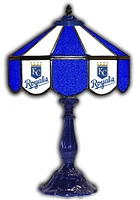 Kansas City Royals 21 Inch Glass Pub Lamp