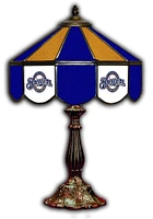Milwaukee Brewers 21 Inch Glass Pub Lamp
