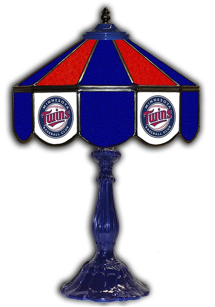 Minnesota Twins 21 Inch Glass Pub Lamp