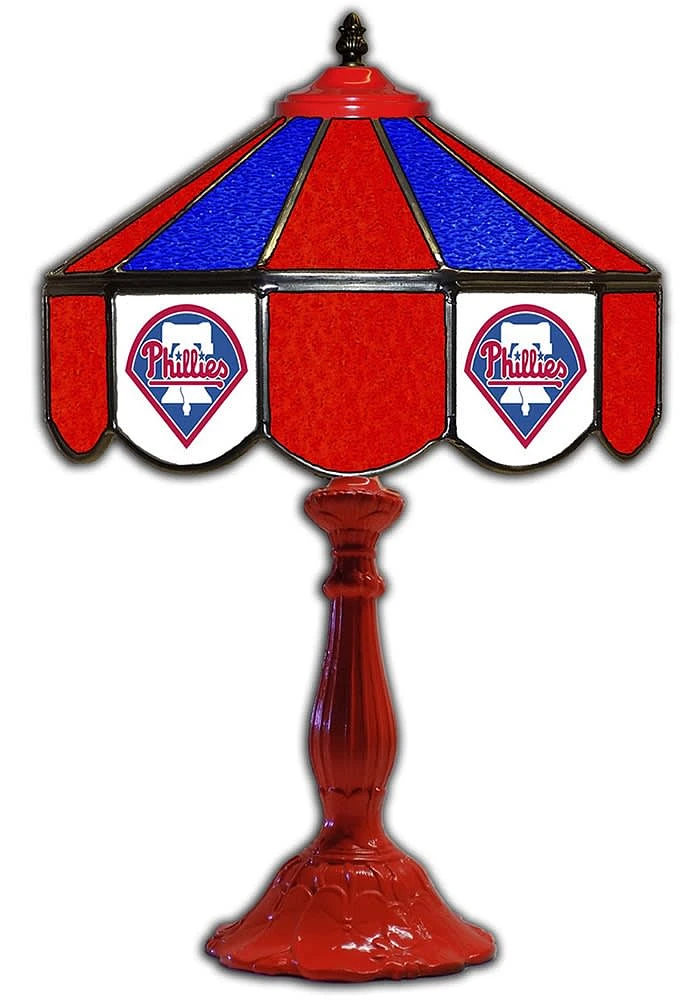 Philadelphia Phillies 21 Inch Glass Pub Lamp