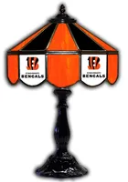 Cincinnati Bengals 21 Inch Glass Pub Lamp