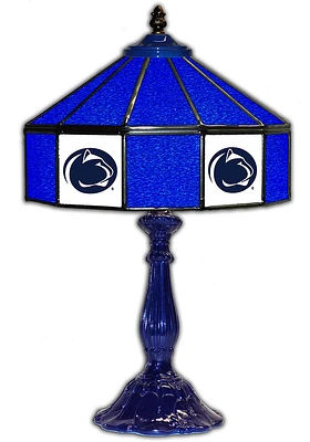 Blue Penn State Nittany Lions 21 Inch Glass Pub Lamp