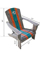 Miami Dolphins Adirondack Beach Chairs