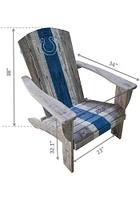 Indianapolis Colts Adirondack Beach Chairs