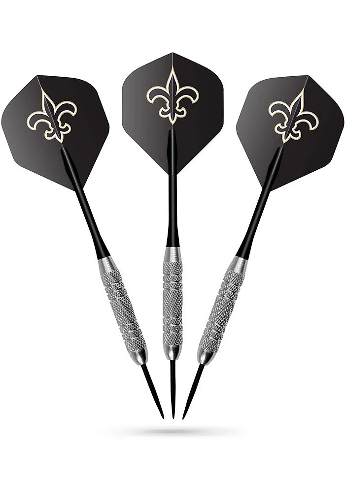 New Orleans Saints Fan Set Dart Board Cabinet