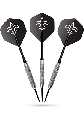 New Orleans Saints Fan Set Dart Board Cabinet