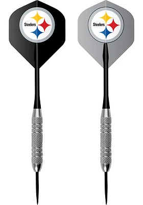 Pittsburgh Steelers Fan Flight Dart Board Cabinet