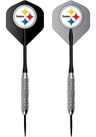 Pittsburgh Steelers Fan Flight Dart Board Cabinet