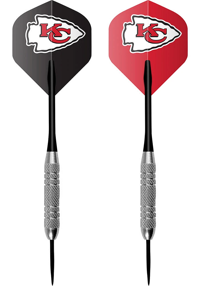 Kansas City Chiefs Fan Flight Dart Board Cabinet