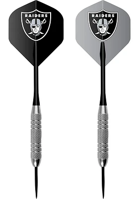 Las Vegas Raiders Fan Flight Dart Board Cabinet