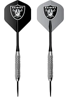 Las Vegas Raiders Fan Flight Dart Board Cabinet