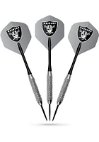 Las Vegas Raiders Fan Flight Dart Board Cabinet