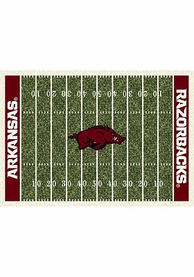 Arkansas Razorbacks 4x6 Homefield Interior Rug - Cardinal