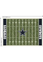Dallas Cowboys 4x6 Homefield Interior Rug - Green