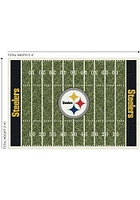 Pittsburgh Steelers 4x6 Homefield Interior Rug - Green