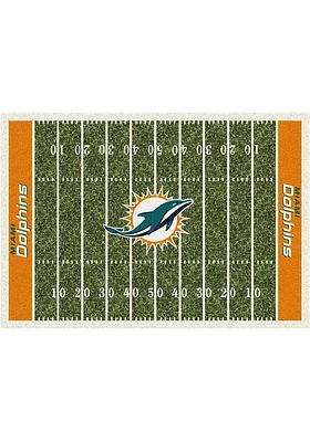 Miami Dolphins 4x6 Homefield Interior Rug - Green