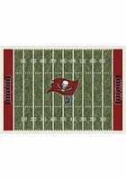 Tampa Bay Buccaneers 4x6 Homefield Interior Rug - Green