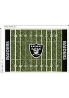 Las Vegas Raiders 4x6 Homefield Interior Rug - Green