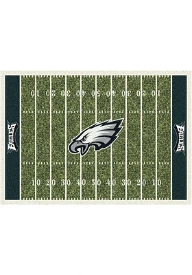 Philadelphia Eagles 4x6 Homefield Interior Rug - Green