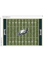 Philadelphia Eagles 4x6 Homefield Interior Rug - Green
