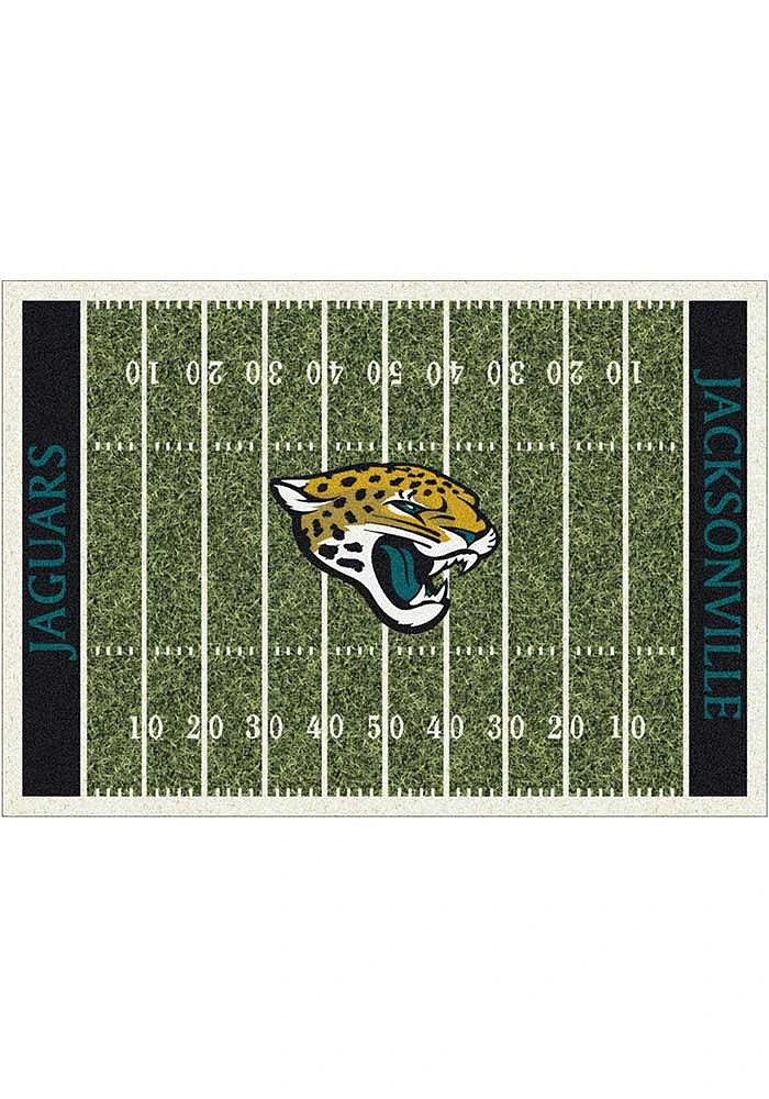 Jacksonville Jaguars 4x6 Homefield Interior Rug - Green