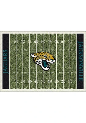 Jacksonville Jaguars 4x6 Homefield Interior Rug - Green