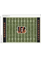 Cincinnati Bengals 4x6 Homefield Interior Rug