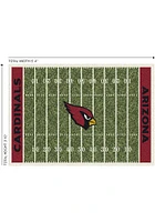 Arizona Cardinals 4x6 Homefield Interior Rug - Green