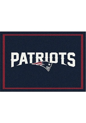 New England Patriots 4x6 Spirit Interior Rug - Blue