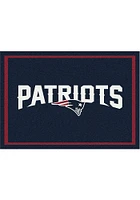 New England Patriots 4x6 Spirit Interior Rug - Blue