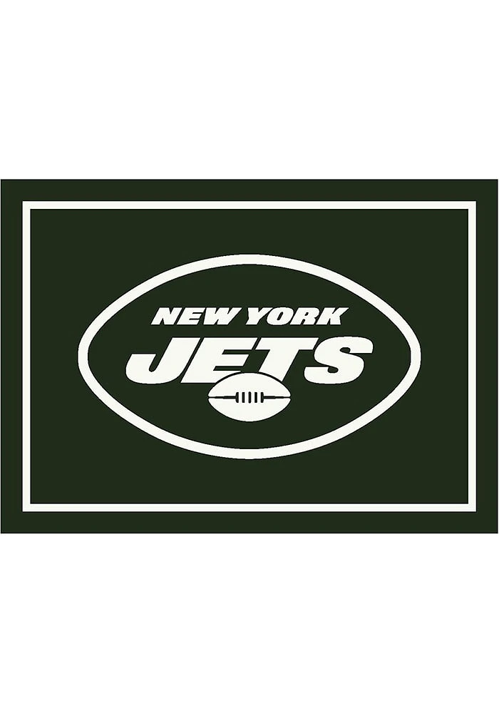 New York Jets 4x6 Spirit Interior Rug - Green