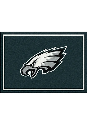 Philadelphia Eagles 4x6 Spirit Interior Rug - Midnight Green