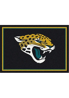 Jacksonville Jaguars 4x6 Spirit Interior Rug - Black
