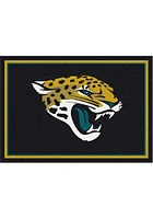 Jacksonville Jaguars 4x6 Spirit Interior Rug - Black