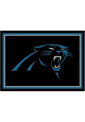 Carolina Panthers 4x6 Spirit Interior Rug - Blue
